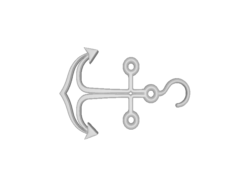 Anchor Clothes Hanger
