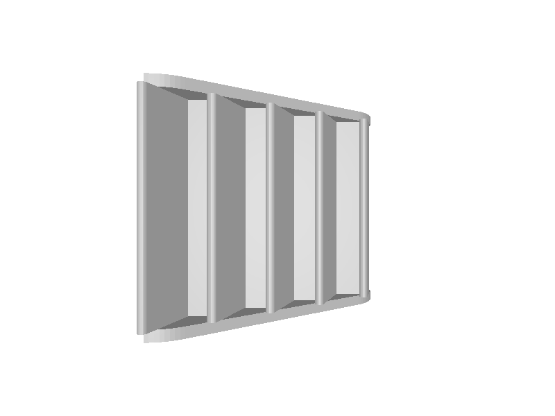 Multiple Business Card Rack: 4 Levels